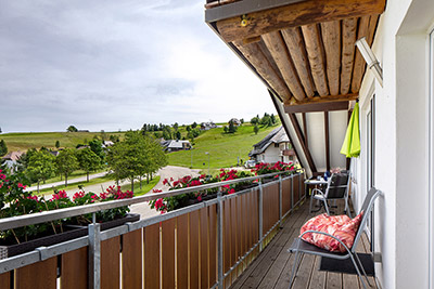 Balkon mit atemberaubendem Ausblick